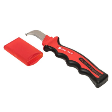 Нож для снятия изоляции с пяткой EKF Averes 1000V WS-31 Professional ws-31