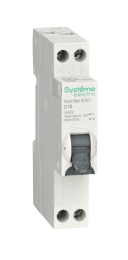 Дифференциальный автомат Systeme Electric City9 Set АВДТ 1П+Н С16 10mA тип A 4,5 kA (х-ка C) 18мм C9D63616