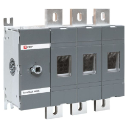 Рубильник EKF TwinBlock 1600A 3P без рукоятки управления tb-s-1600-3p
