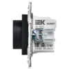 Термостат IEK SKANDY электронный с индикацией SK-T01Bl (черный) SK-RT11-K02