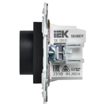 Термостат IEK SKANDY электронный с индикацией SK-T01Bl (черный) SK-RT11-K02