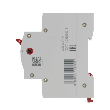 Выключатель нагрузки DKC YON max MSD 1P 100А (рубильник) MSD-1P100