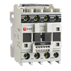 Контактор EKF PROxima КМЭ малогабаритный 9А 220В 1NO ctr-s-9-220