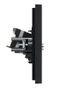 Розетка TV+RJ45 кат.5E FORTE&PIANO FP136 (черный) FP-AK20-1-K02