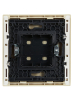 Заглушка с суппортом FORTE&PIANO FP441 (ваниль) FP-PL10-K10