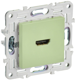 Розетка HDMI IEK SKANDY SK-H01G (мятный) SK-H10-K06