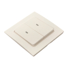Умный беспроводной выключатель Стокгольм 2-кл. белый EKF Zigbee Сonnect RCV-ST2-WS-ZB