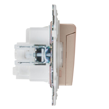 Розетка с крышкой 16А IP44 IEK SKANDY SK-R11Sa (пнсочный) SK-R16-16-44-K98