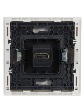 Розетка HDMI IEK FORTE&PIANO FP240 (белый) FP-H10-K01