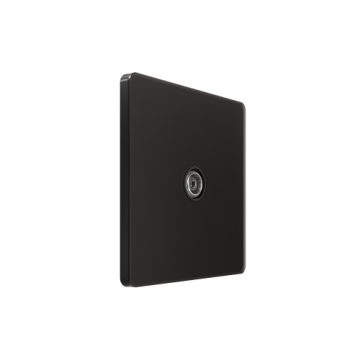 Розетка телевизионная TV SE Systeme Infinity 5-1000MГц (полярная ночь) FSE001091