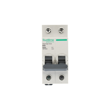 Автоматический выключатель Systeme Electric City9 Set 2п 50A 6kA (хар-ка B) C9F16250