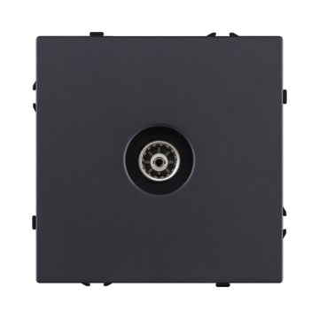 Розетка TV, черный матовый Kollinger Eclipse EC-020BK EC-020BK