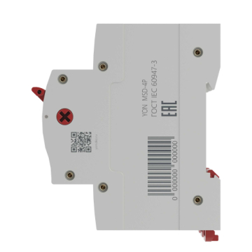 Выключатель нагрузки DKC YON max MSD 4P 40А (рубильник) MSD-4P40