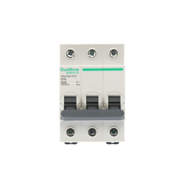 Автоматический выключатель Systeme Electric City9 Set 3п 10A 6kA (хар-ка C) C9F36310