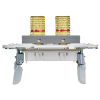 Аудиорозетка IEK SKANDY 4-ая SK-A01Gr (серый) SK-S40-K03
