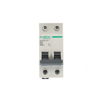 Автоматический выключатель Systeme Electric City9 Set 2п 16A 6kA (хар-ка B) C9F16216