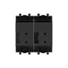 USB зарядное устройство модульное Avanti 2 модуля тип А 2.1 А (черный квадрат) 4402542