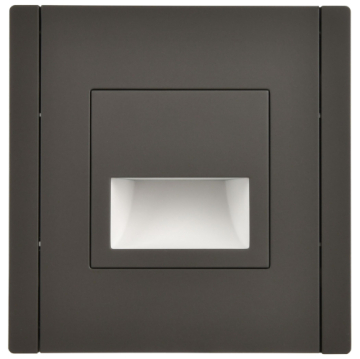Подсветка LED IEK FORTE&PIANO встраиваемая FP357 (серый) FP-FL20-K03