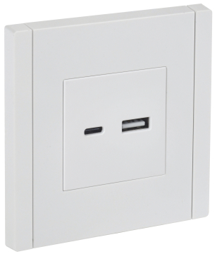 Розетка USB A+C FORTE&PIANO 3,1А FP250 (белый) FP-U22-D31-K01