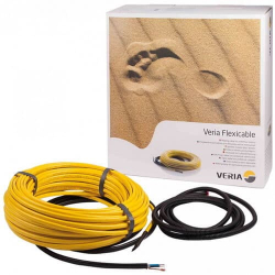 Отопительный кабель двужильный Veria Flexicable 1625Вт 80м (от 8 до 16м²) 189B2014