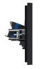 Розетка компьютерная двойная RJ45 FORTE&PIANO кат.6 FP134 (черный) FP-K20-2-K02