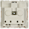 Розетка IEK PRIMER 2P+E со шторками 2 модуля РКС-20-30-П-К (белый) CKK-40D-RSZB2-K01-K