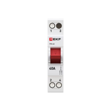 EKF Трехпозиционный переключатель ТПС-63 1P 40А PROXIMA TPS140
