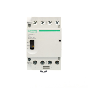 Модульный контактор Systeme Electric City9 SET 4P 4НО 63A, Ручное управление, AC 400В C9C32463