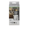 Рамка ArtGallery Pure Systeme Electric двухместная камень (графит) GAL373102