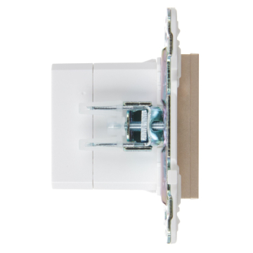 Розетка USB A+A 3,1А IEK SKANDY SK-R15Sa (песочный)  SK-U21-D31-K98