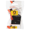 Розетка DKC Avanti модульная 2P+E со шторками 2 модуля (черный квадрат) 4402002