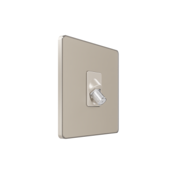Розетка TV/FM/SAT SE Systeme Infinity 5-2400MГц (песчаный берег) FSE000598