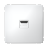Розетка HDMI Systeme Electric ArtGallery (белый) GAL000180