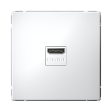 Розетка HDMI Systeme Electric ArtGallery (белый) GAL000180