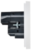 Зарядка USB (А+A) с розеткой FORTE&PIANO 3,1А FP245 (белый) FP-R14-16-U21-D31-K01