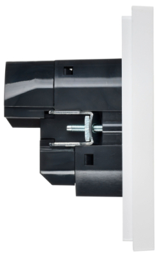 Зарядка USB (А+A) с розеткой FORTE&PIANO 3,1А FP245 (белый) FP-R14-16-U21-D31-K01