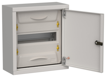Щит металлический навесной IEK TITAN 5 ЩРн-12 (1х12) 335х310х140 IP31 серый TI5-50-N-012-31-7035