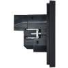 Зарядка USB (А+A) с розеткой FORTE&PIANO 3,1А FP145 (черный) FP-R14-16-U21-D31-K02