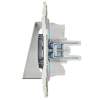 Вывод кабеля IEK SKANDY SK-O01N (никель) SK-VK10-0-K50