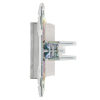 Заглушка с суппортом IEK SKANDY SK-C01N (никель) SK-PL10-K50