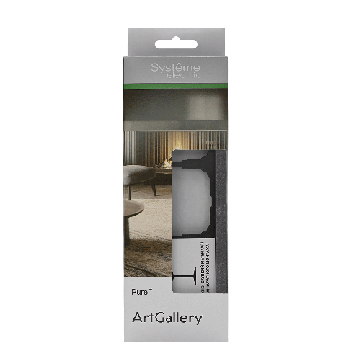 Рамка ArtGallery Pure Systeme Electric трехместная камень (графит) GAL373103