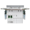 Розетка USB A+C 3,1А IEK SKANDY SK-R14S (серебряный) SK-U22-D31-K23