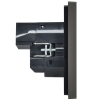 Зарядка USB (А+A) с розеткой FORTE&PIANO 3,1А FP345 (серый) FP-R14-16-U21-D31-K03