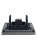 Розетка HDMI IEK FORTE&PIANO FP540 (сталь) FP-H10-K46