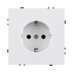 Розетка штепсельная SCHUKO 16A/250 В, белый матовый Kollinger Eclipse EC-014WH EC-014WH