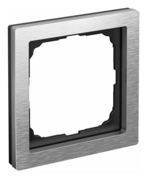 Рамка ArtGallery Pure Systeme Electric одноместная металл (алюминий) GAL312101