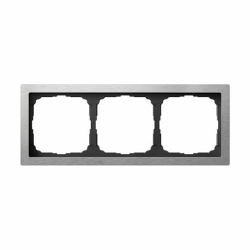 Рамка ArtGallery Pure Systeme Electric трехместная металл (алюминий) GAL312103