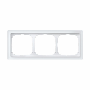 Рамка ArtGallery Pure SE трехместная стекло (белая) GAL320103