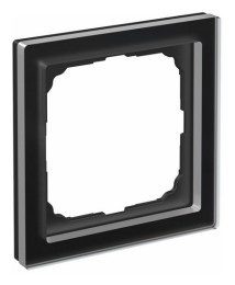 Рамка ArtGallery Pure SE одноместная стекло (матовая черная) GAL331001