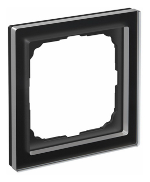 Рамка ArtGallery Pure SE одноместная стекло (матовая черная) GAL331001